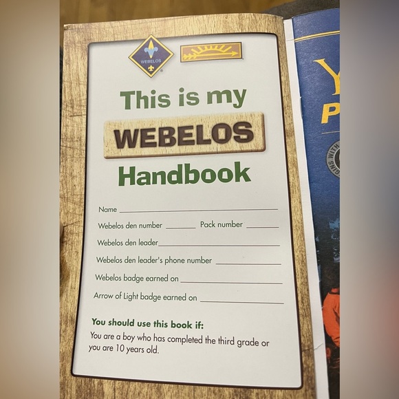 Webelos Cub Scout‎ Handbook - Picture 4 of 10